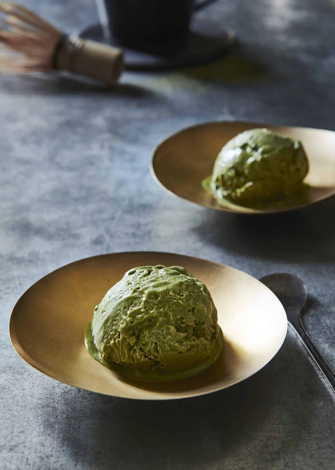 Matcha Green Tea Ice Cream {NoChurn + Vegan} The Blender Girl
