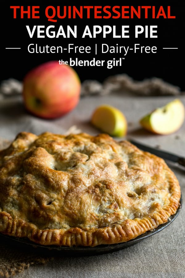 The Best Vegan Gluten Free Apple Pie - The Blender
