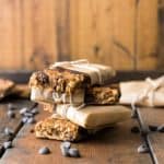 Chocolate Chip Buckwheat Oatmeal Bars