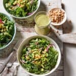 Arugula Salad with Lemon Mint Vinaigrette