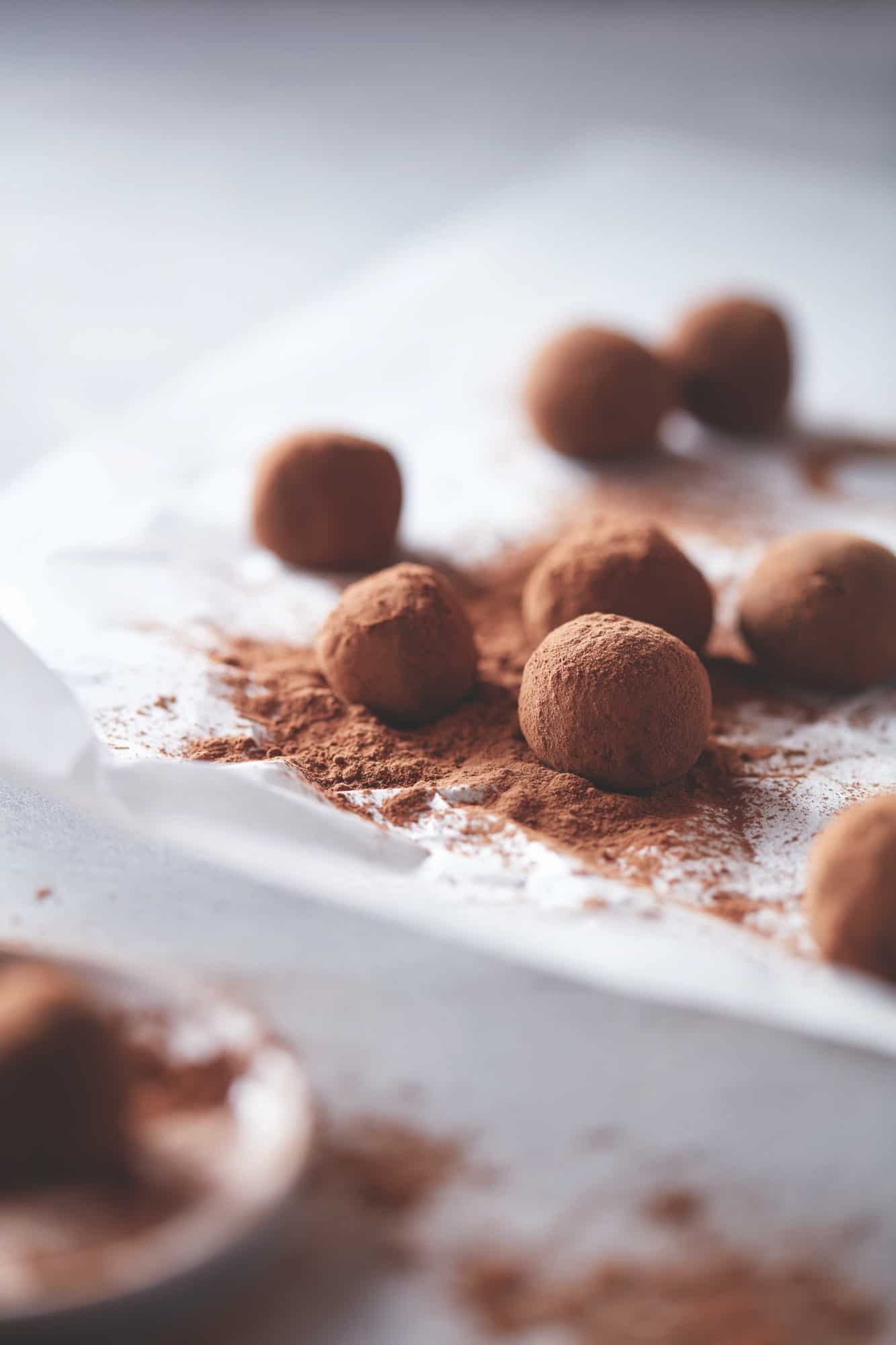 Mind-Blowing Vegan Chocolate Espresso Truffles - The Blender Girl